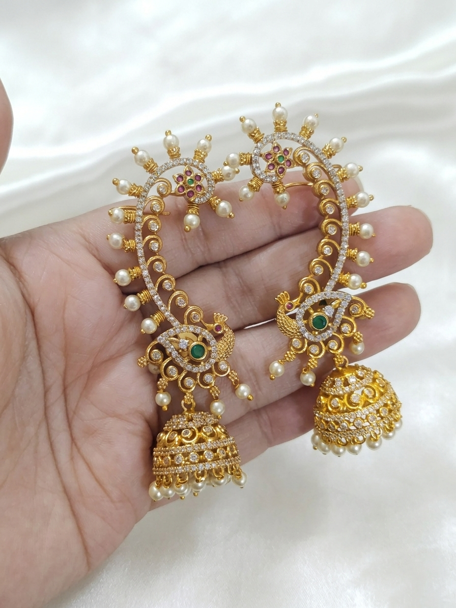 Peacock Bluetooth Jhumka V2