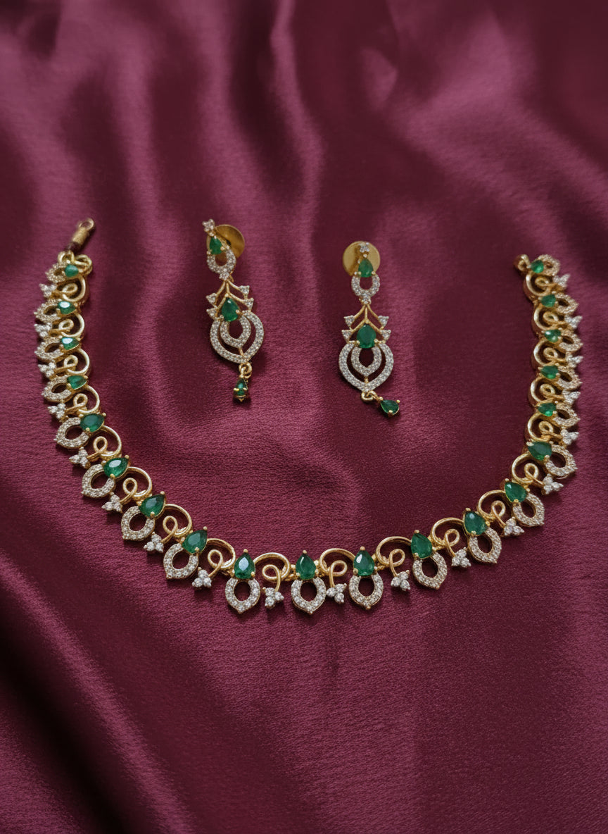 AD Necklace Set V38