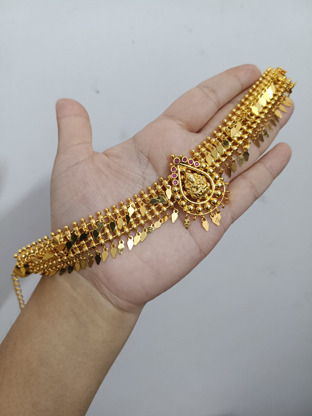 Micro Polish Lakshmi Elakathali Choker V23