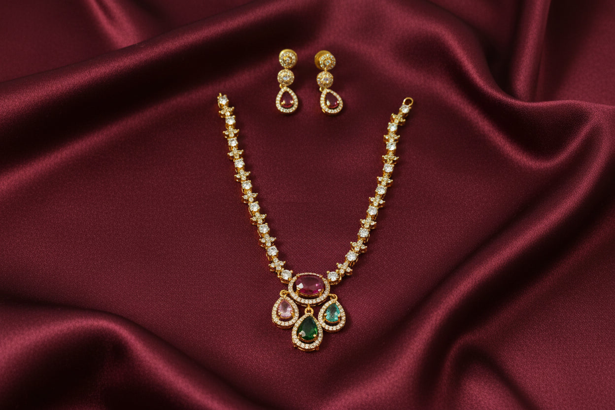 AD Necklace Set V61