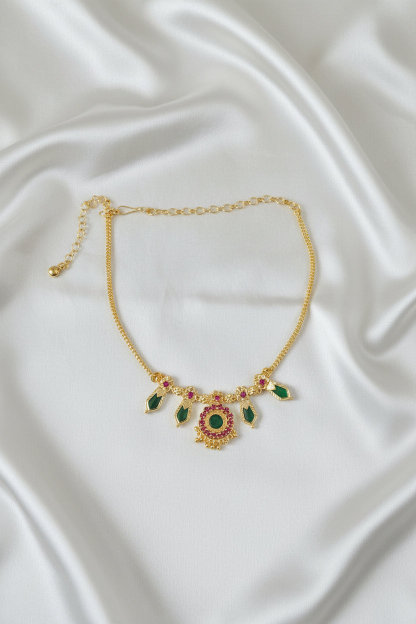 Micro Polish Nagapadam Necklace