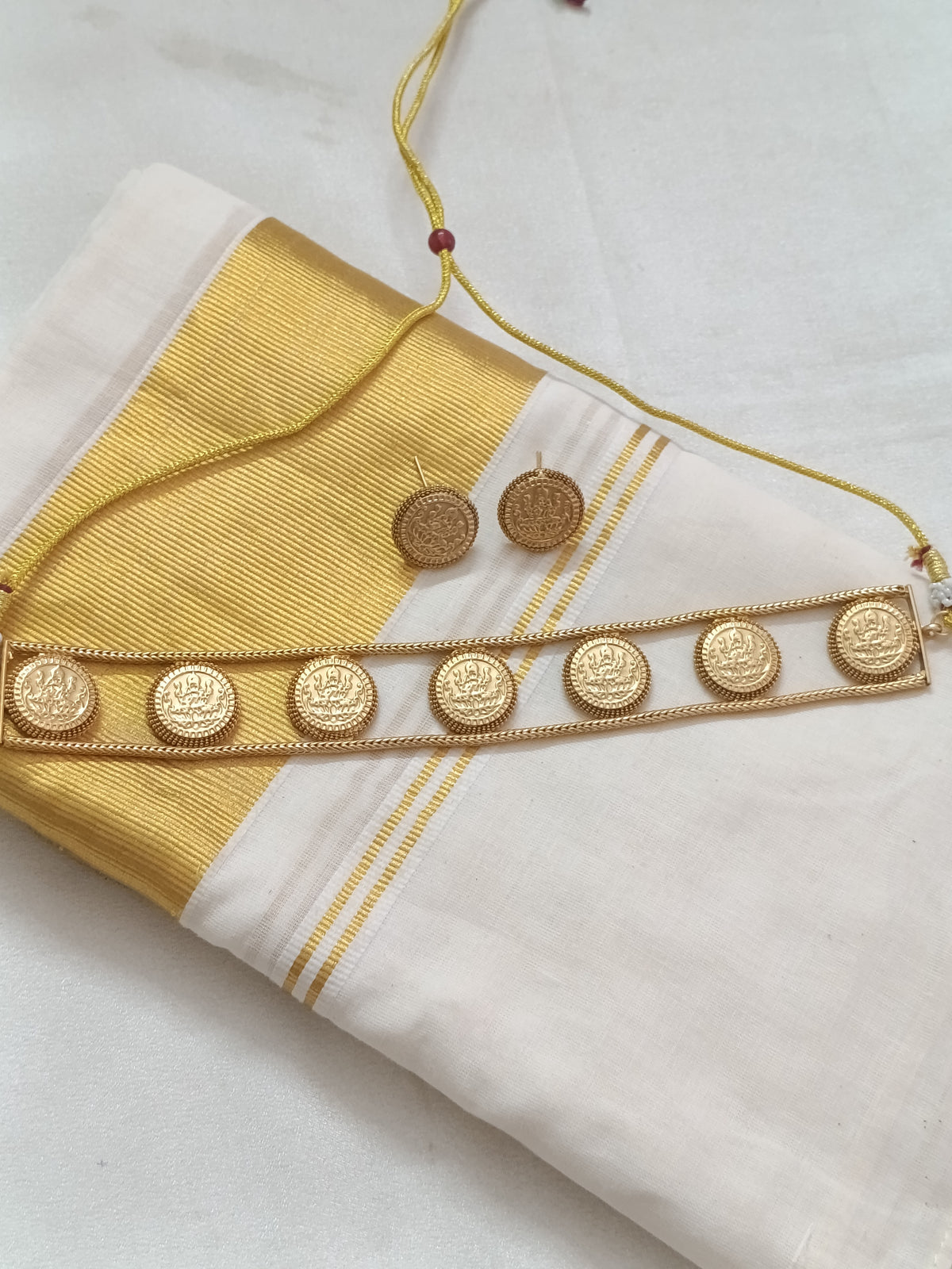 Lakshmi Coin Choker Set