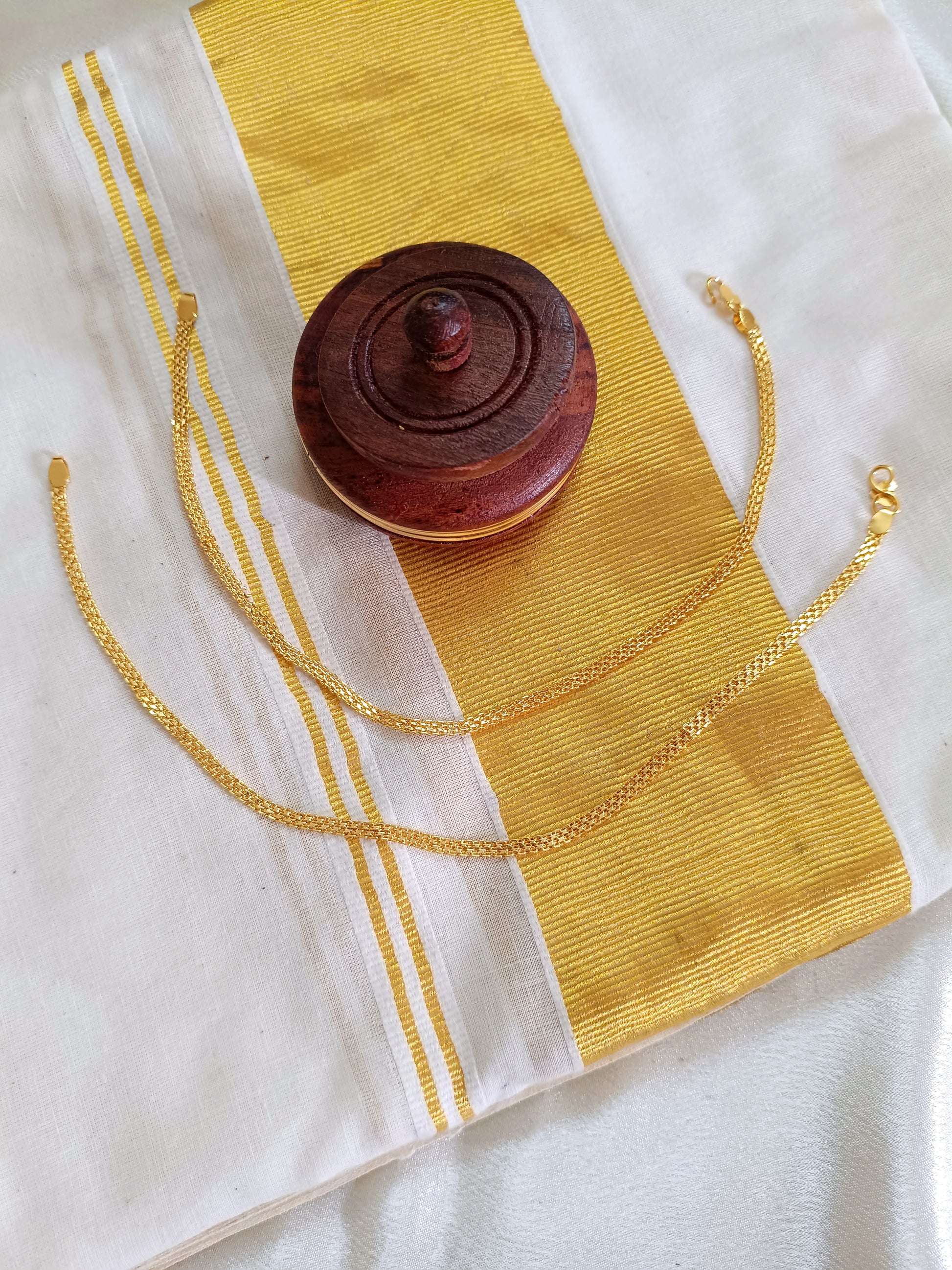 Micro Polish Urvasi Anklet