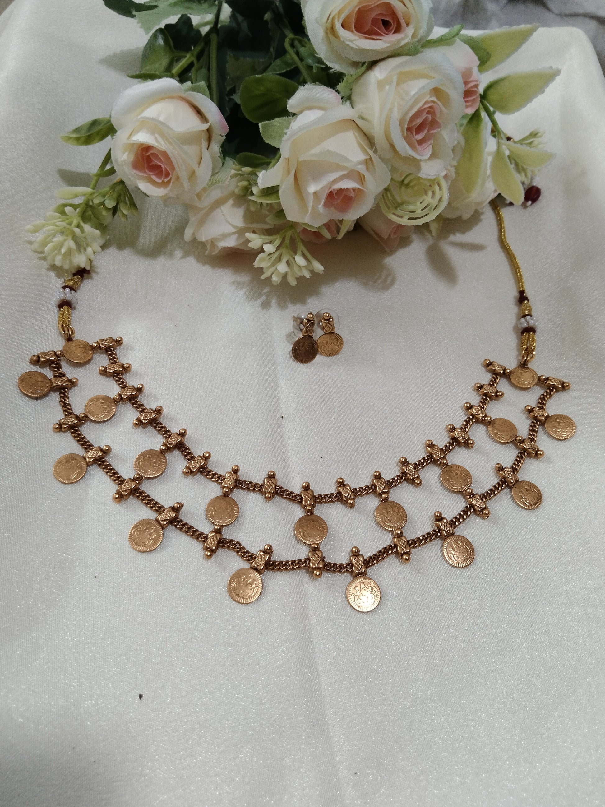 Lakshmi Kasu Necklace Set