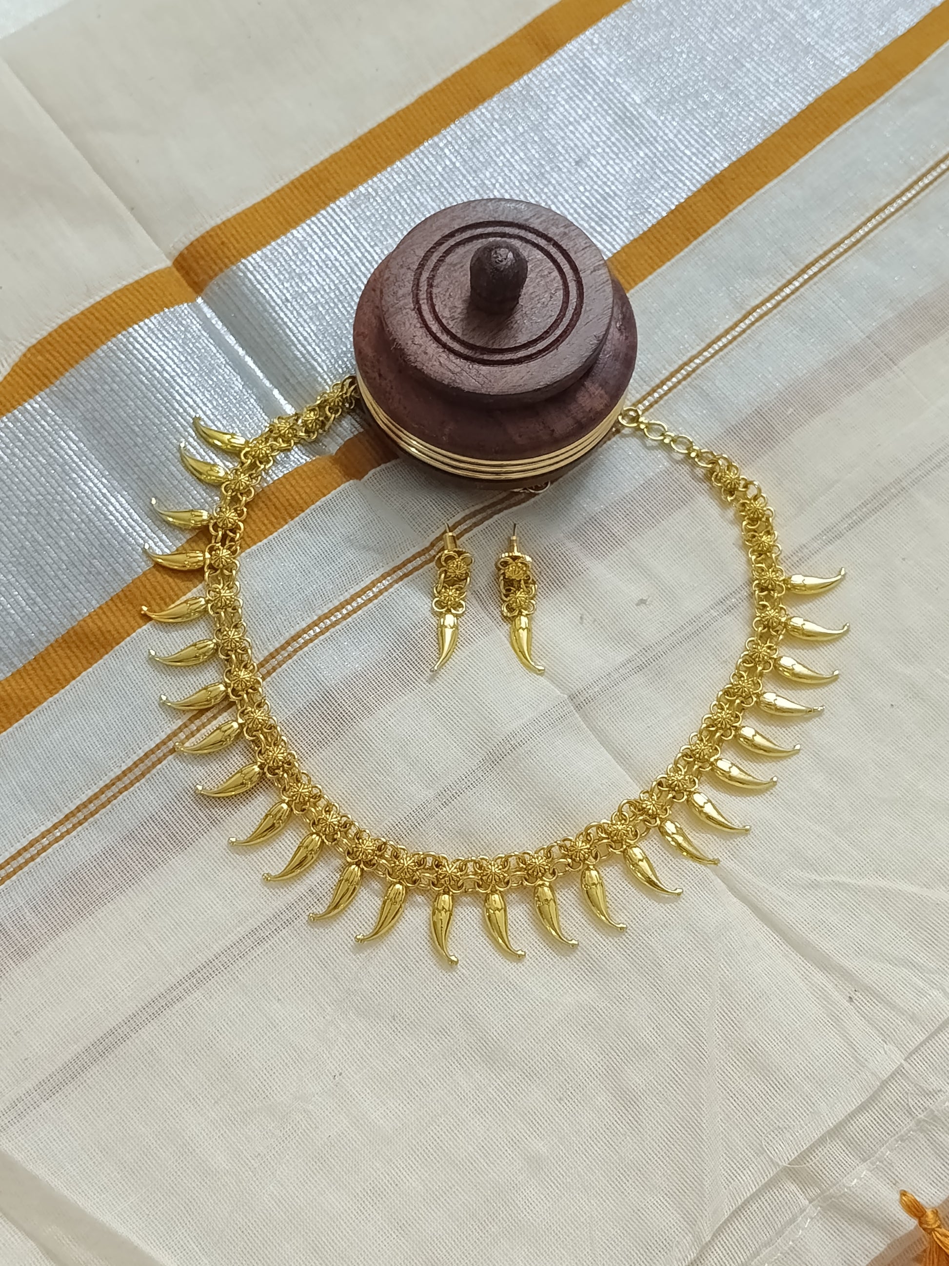 Micro Polish Mango Necklace Set V2