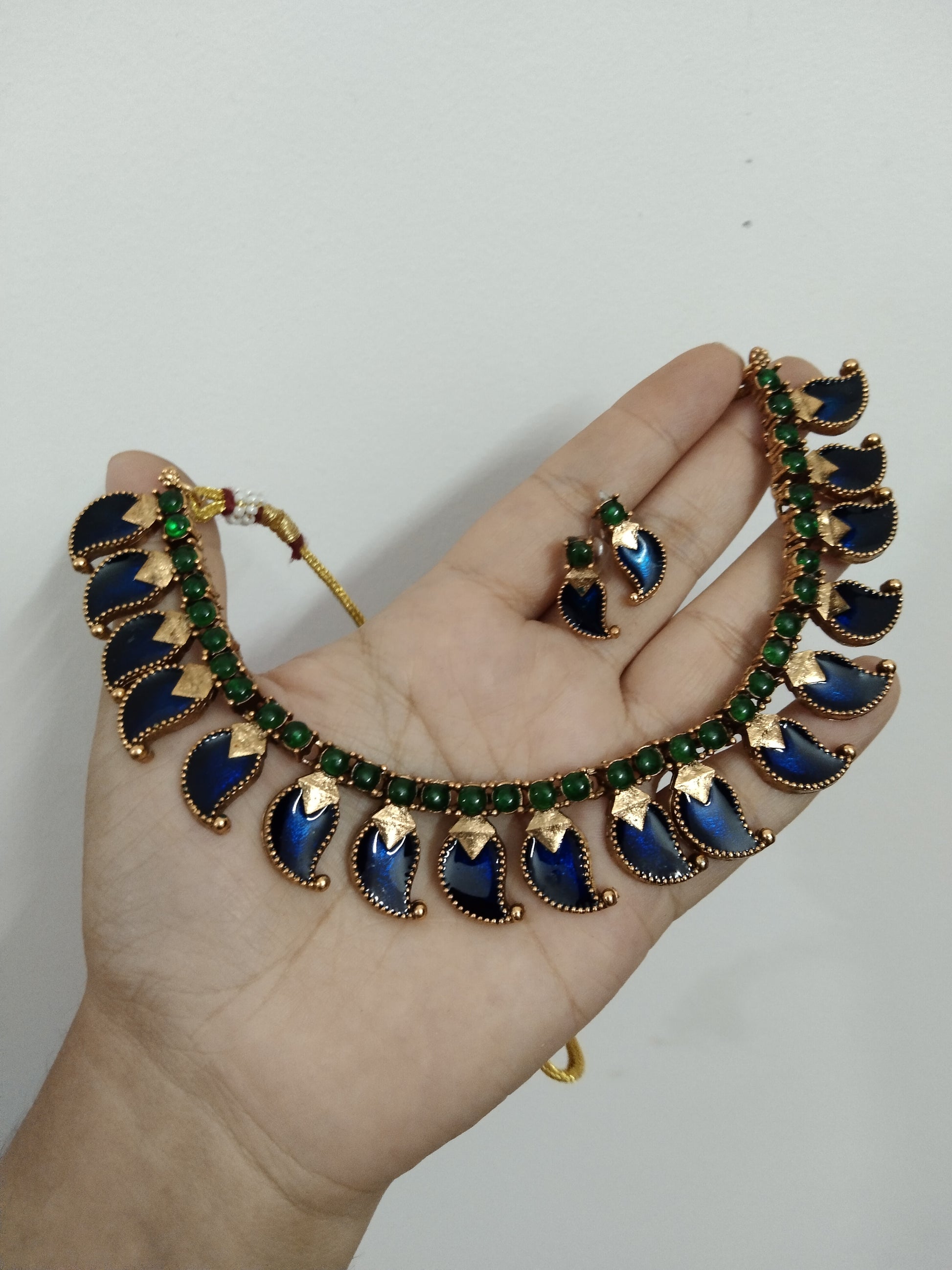 Palakka Mango Necklace Set