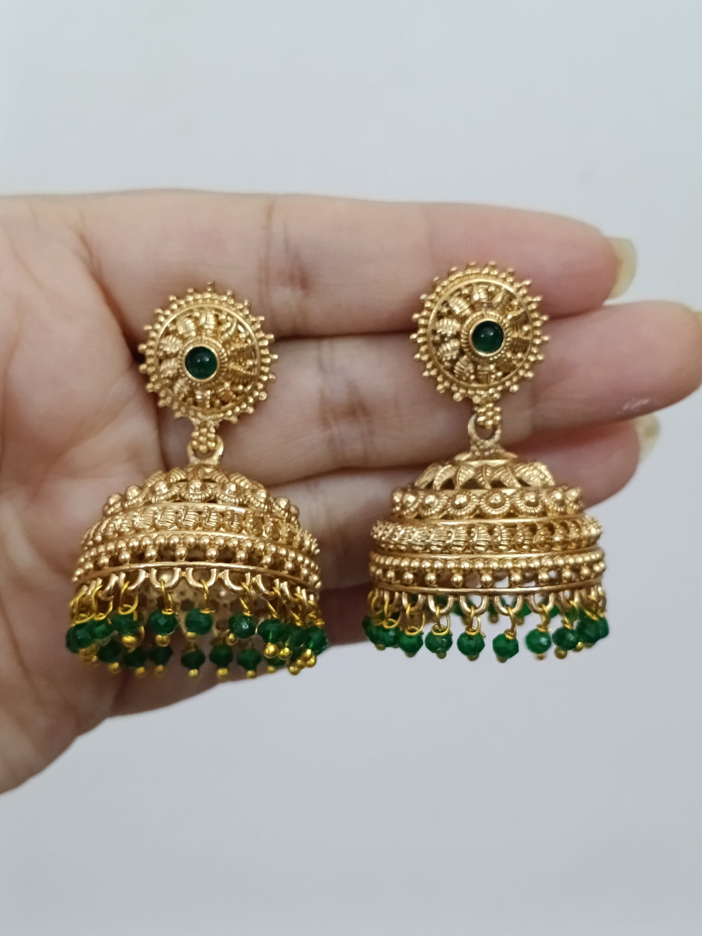 Non Idol Jhumka Earring V7