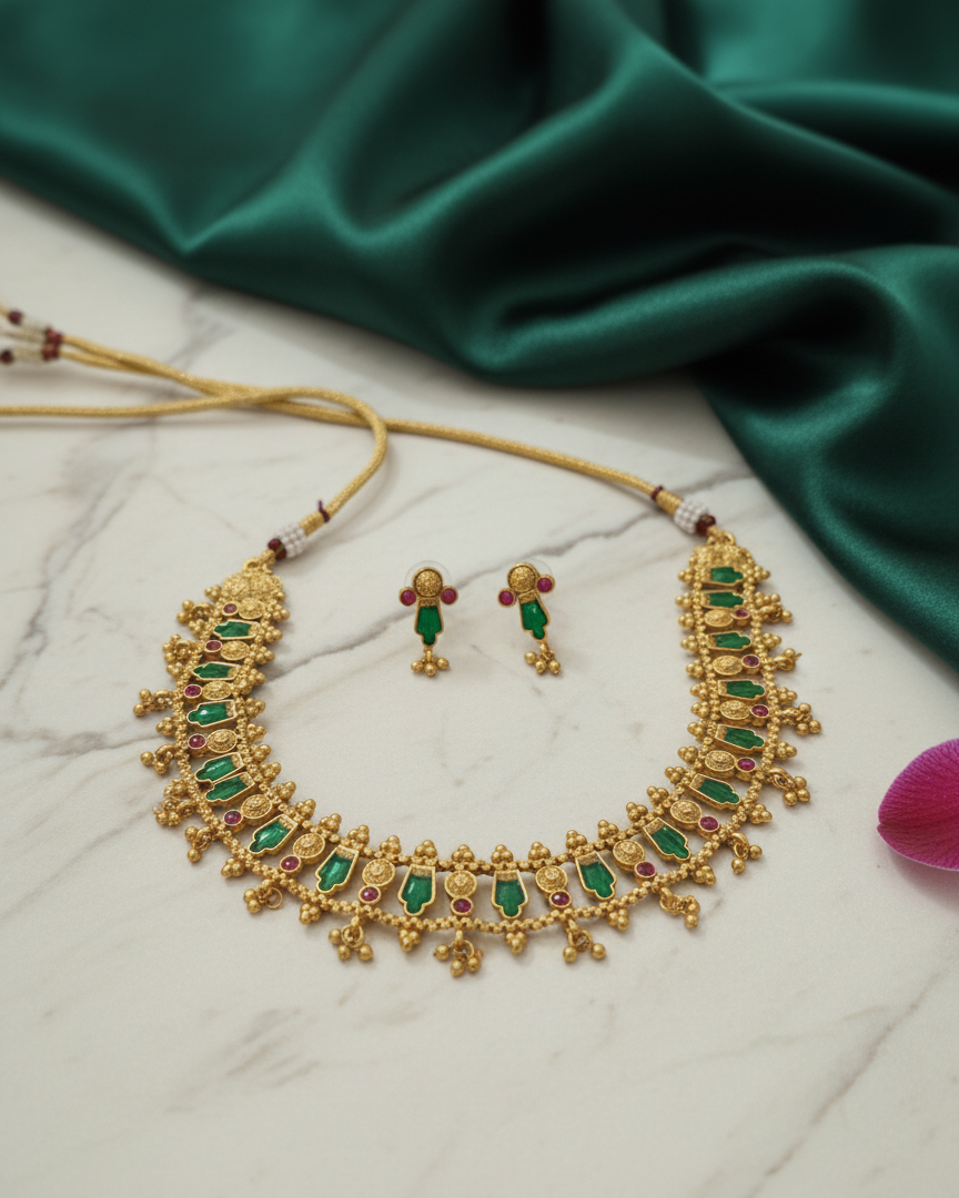 Palakka Petal Choker V1