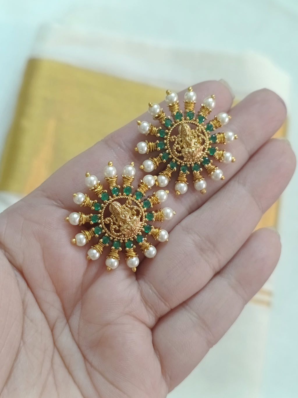 Lakshmi Stud Earring