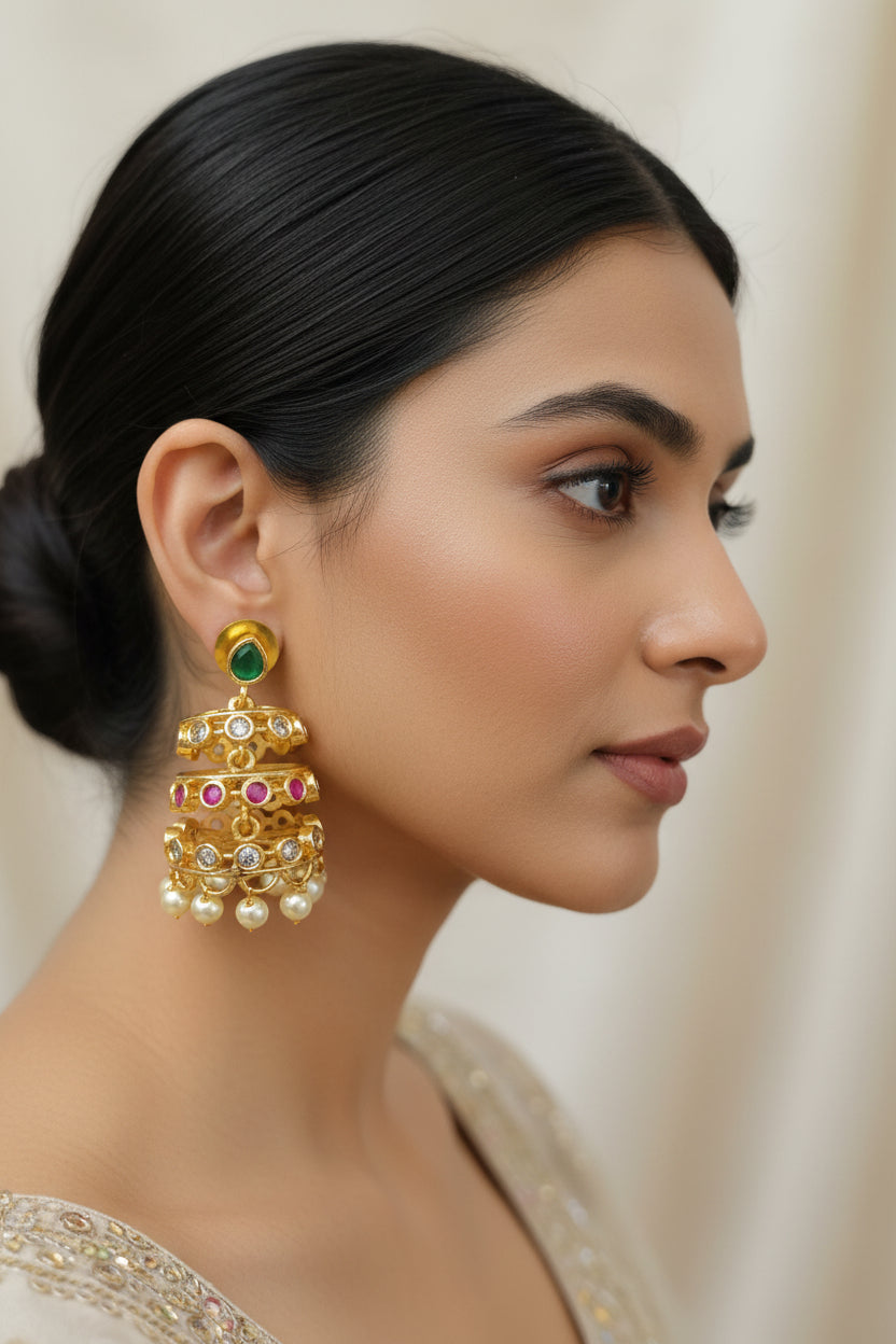 Dancing Jhumka Small Earring