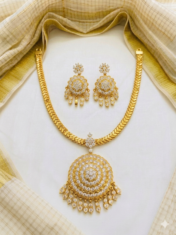 Chandrika AD Necklace Set