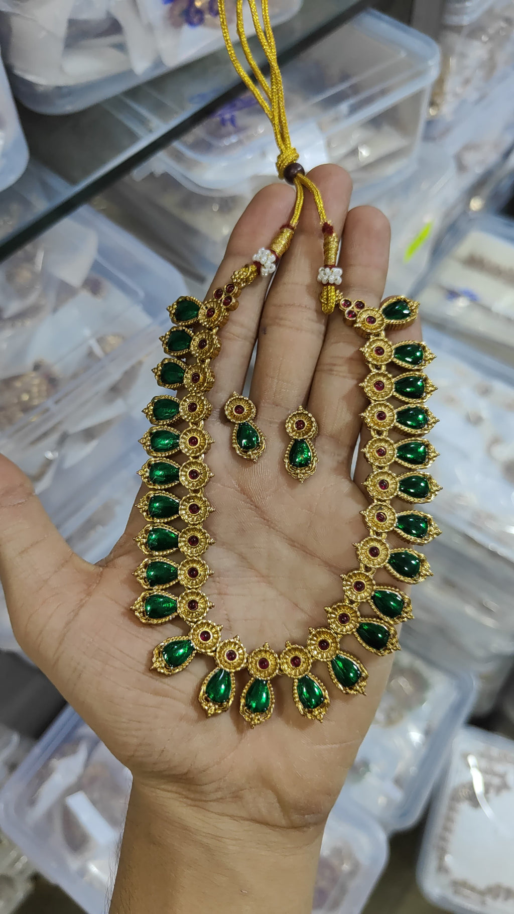 Nagapadam Necklace Set V5