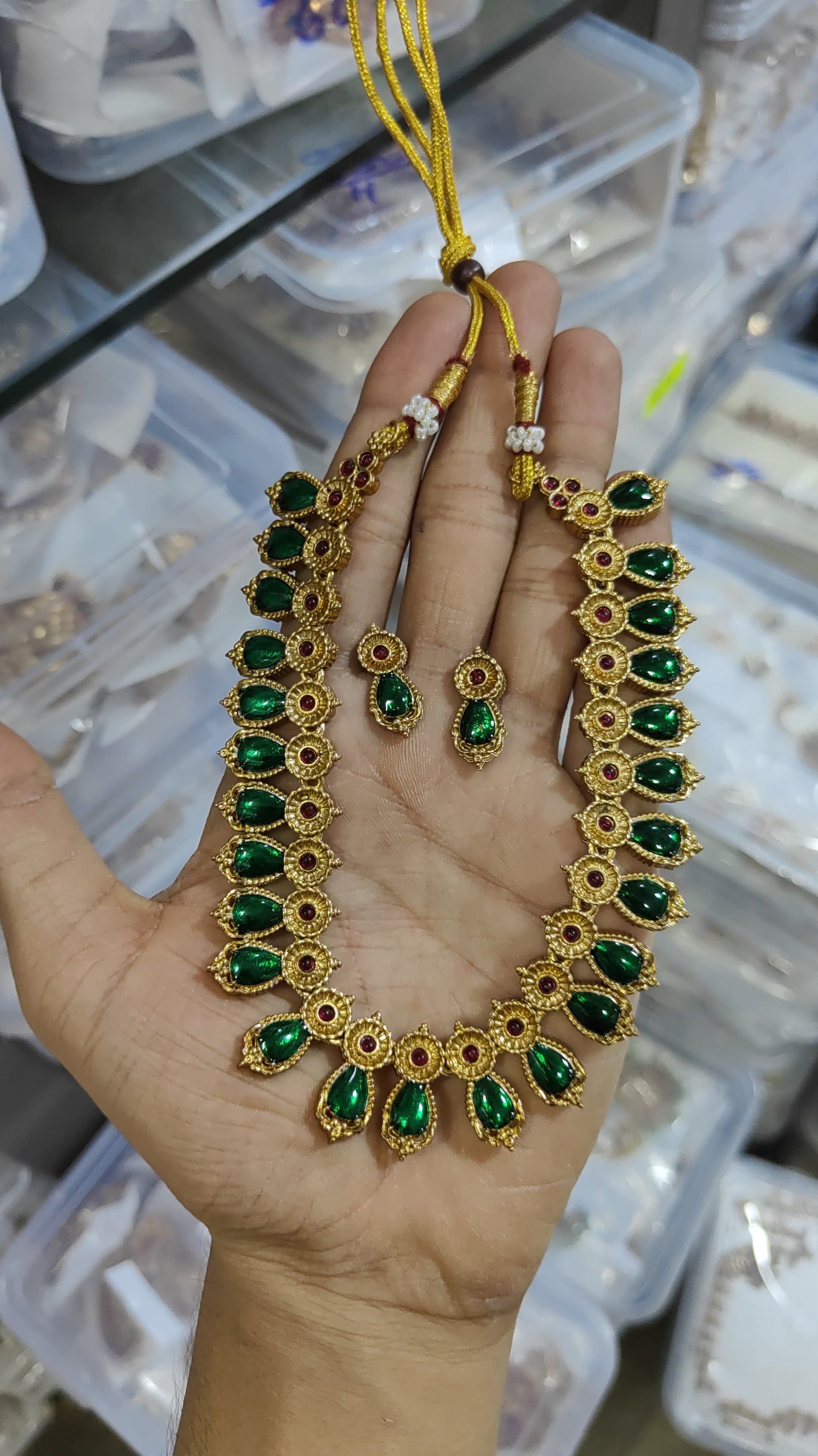 Nagapadam Necklace Set V5