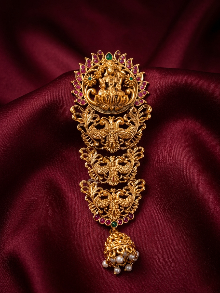 Lakshmi Mini Jadai Hair Accessories V2