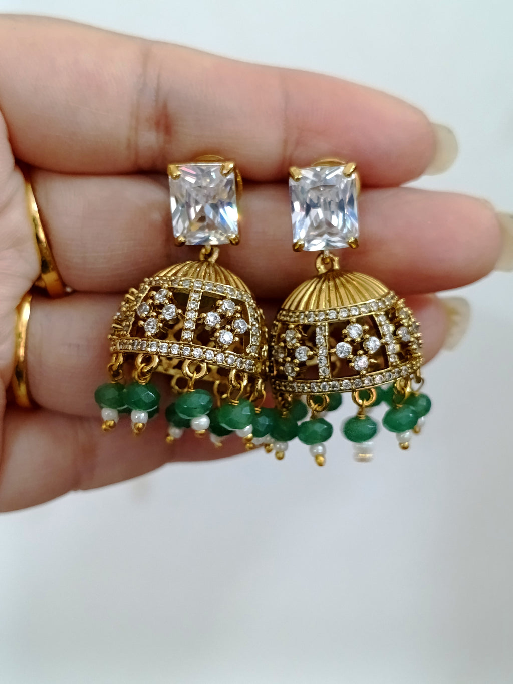 AD Jhumka Earring V12