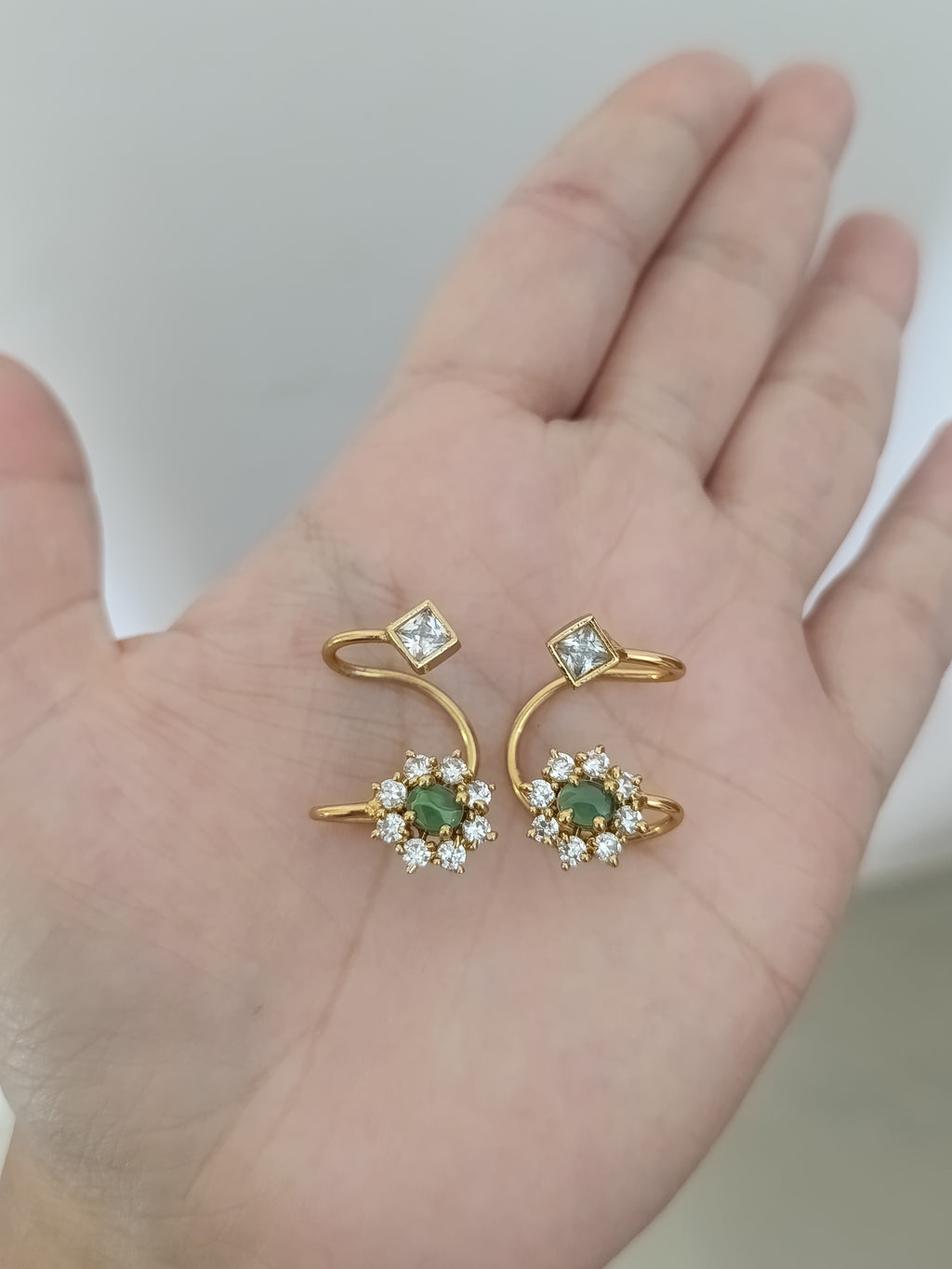 Floral Bugadi Earring V3