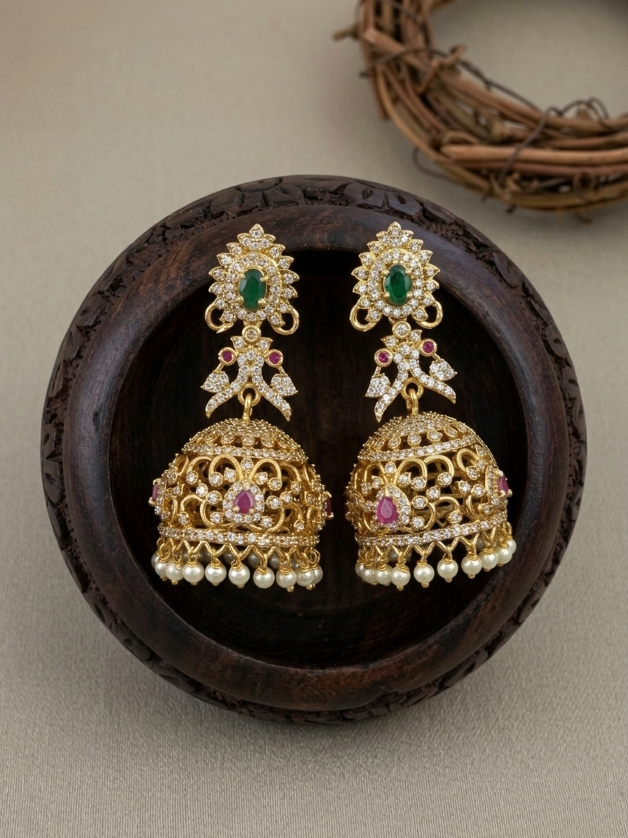 AD Jhumka Earring V11