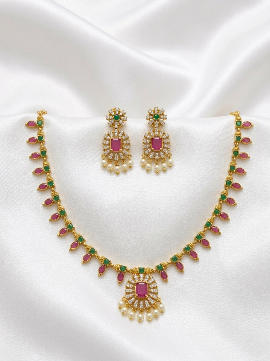 AD Necklace Set V98
