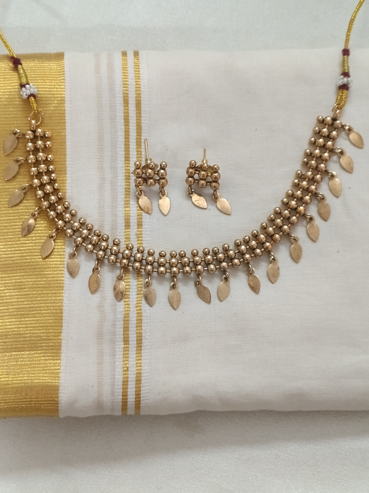 Matte Finish Elakathali Choker Set V32