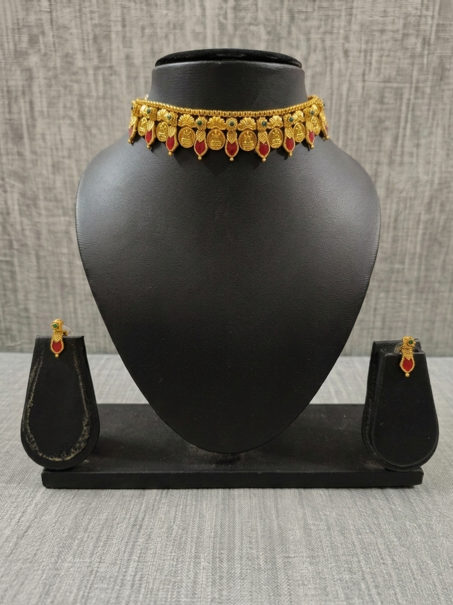 Palakka Coin Choker Set V3