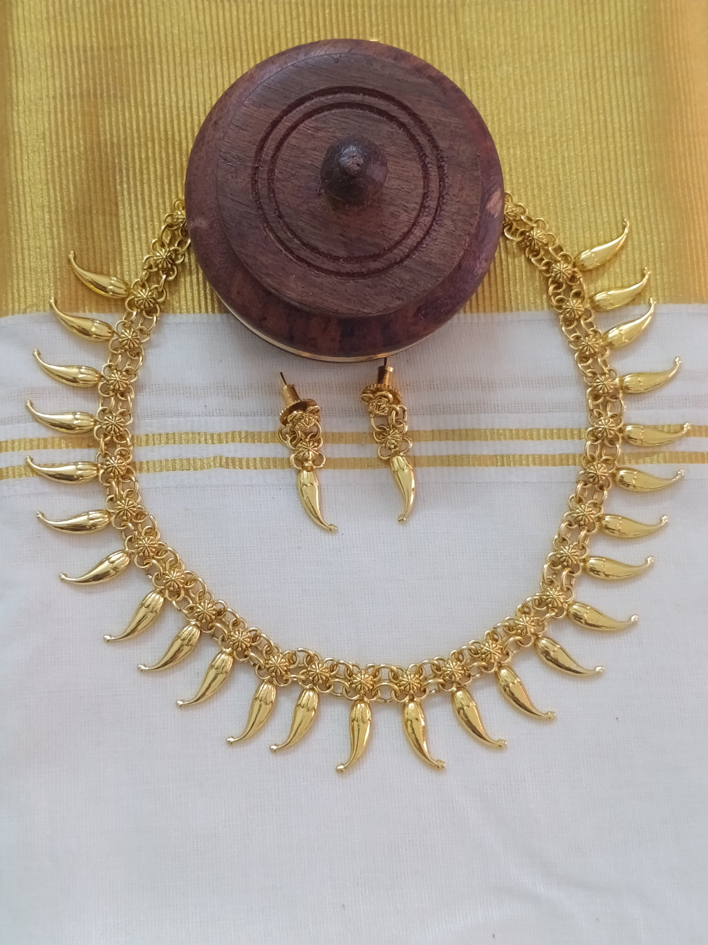 Micro Polish Mango Necklace Set V2