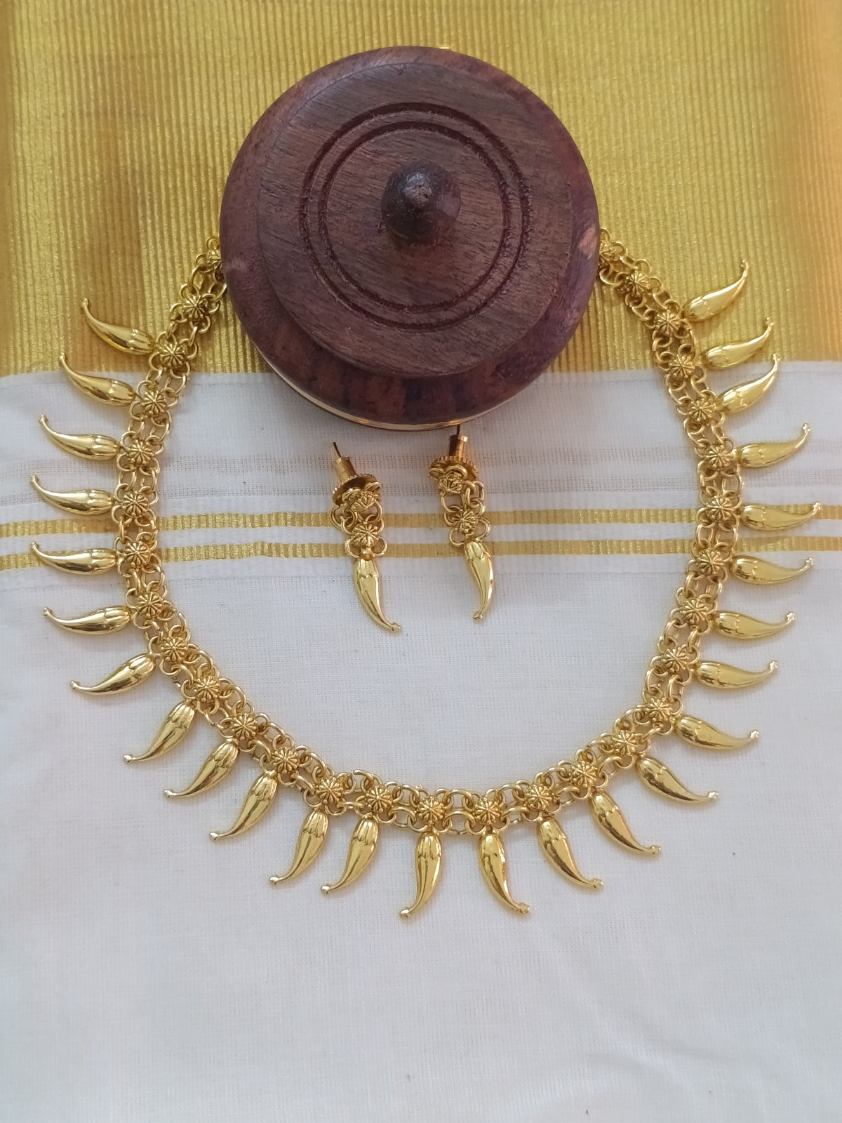 Micro Polish Mango Necklace Set V2
