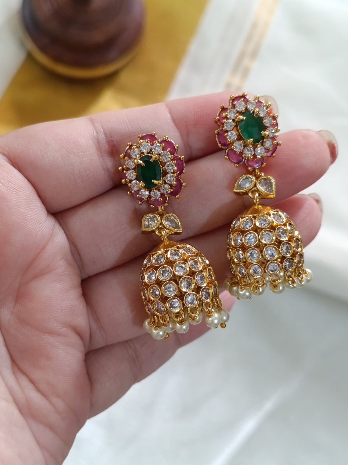 AD Jhumka Earring V1
