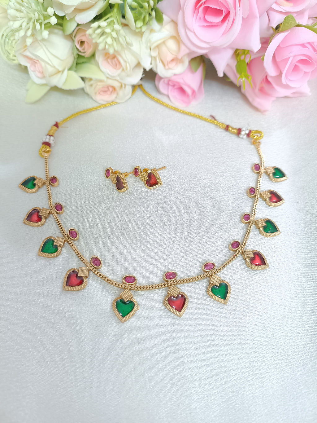 Palakka Necklace Set V9