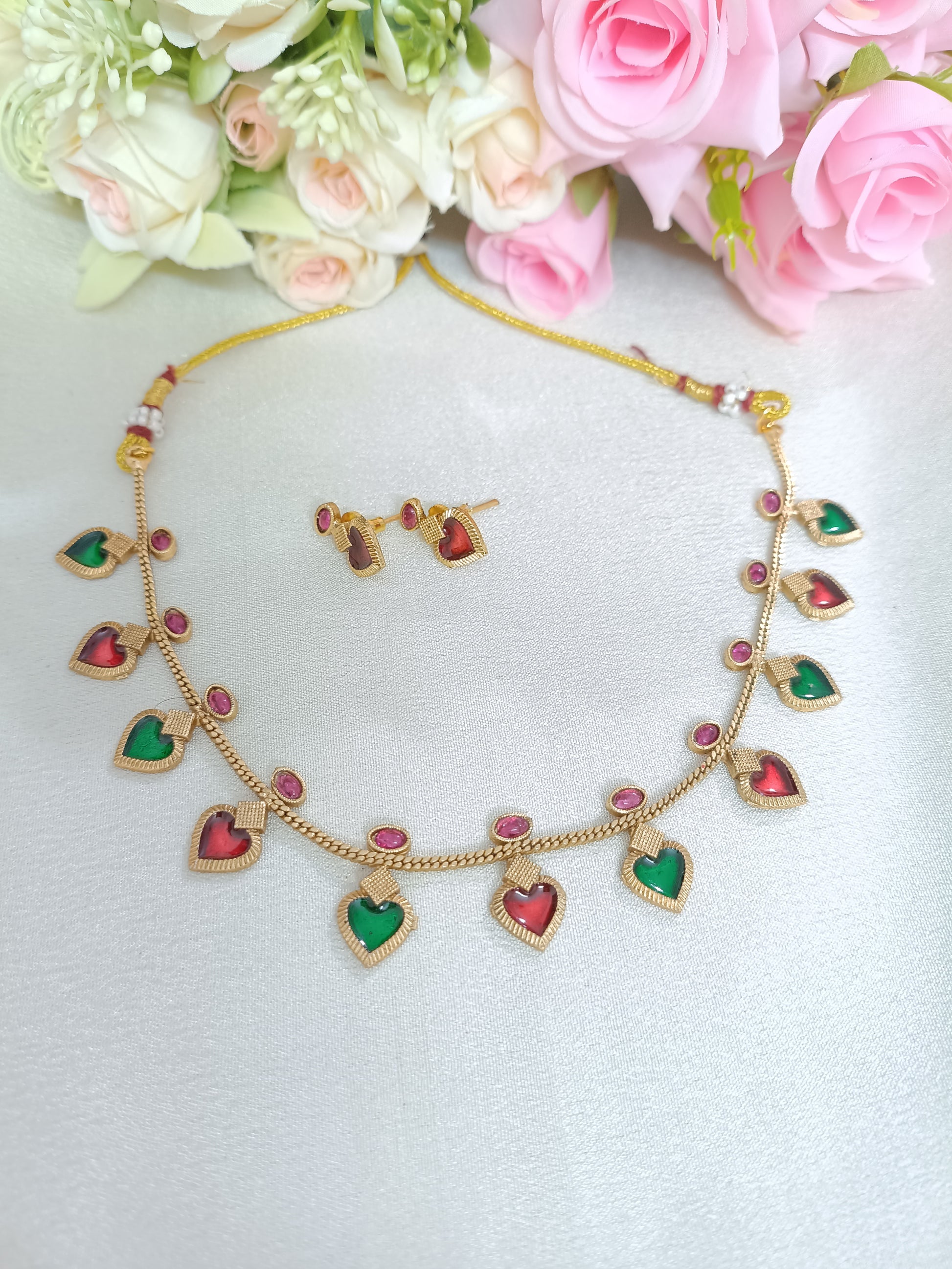 Palakka Necklace Set V9