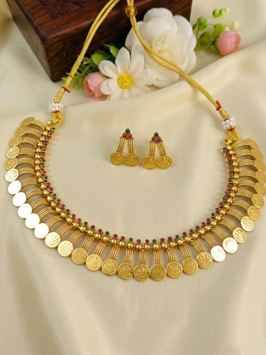 Coin Necklace Set V153