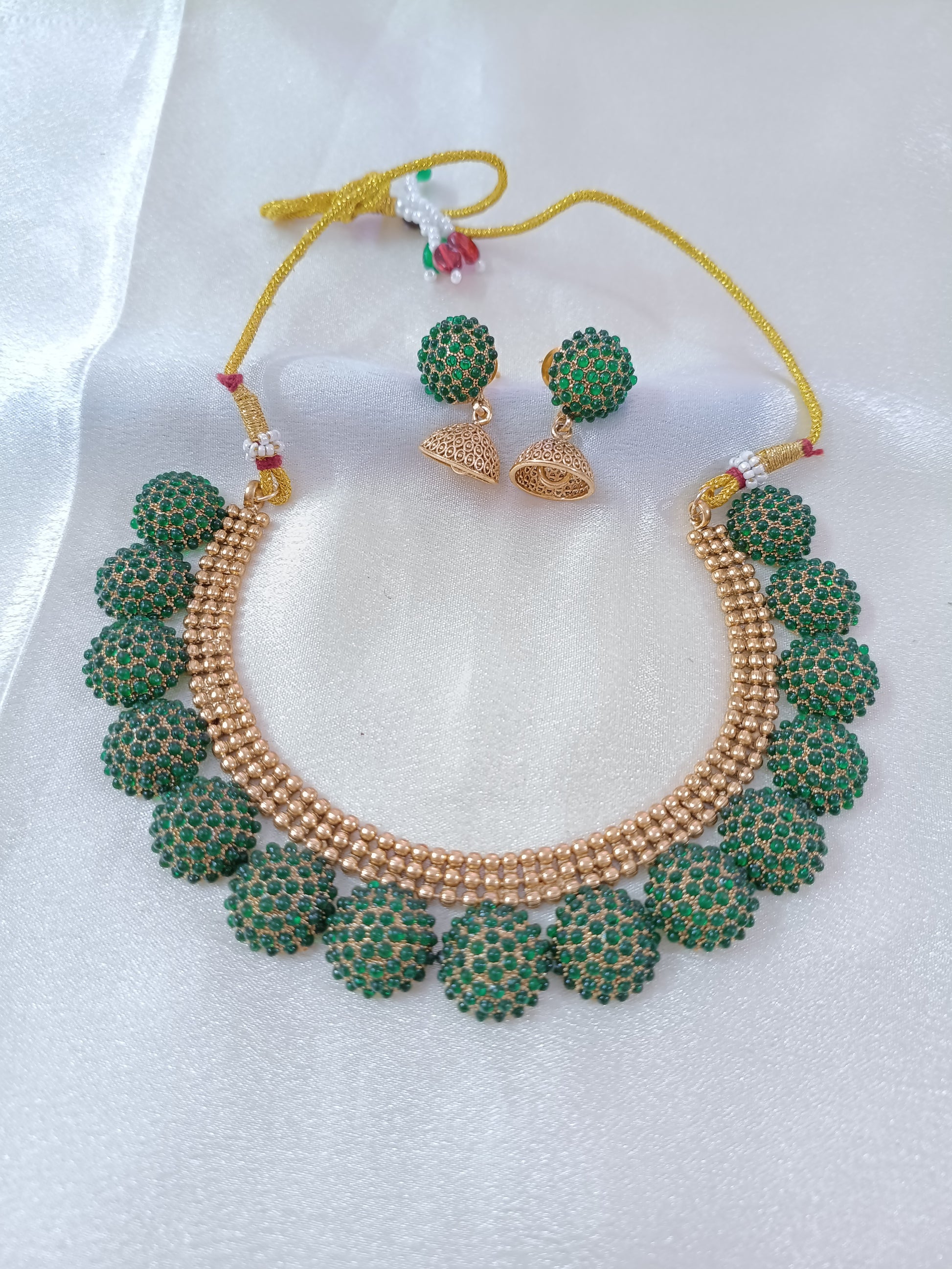 Matte Finish Necklace Set V10