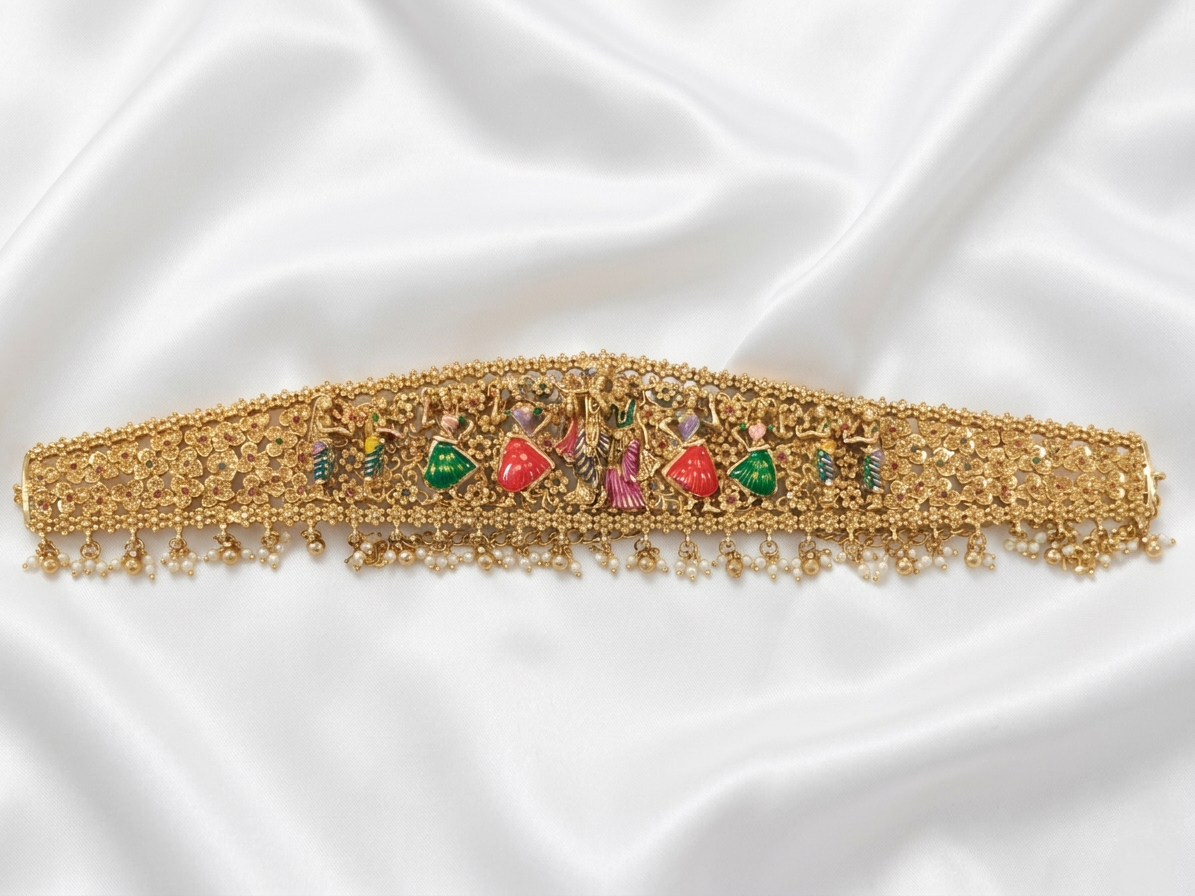 Enamel Polish Radhekrishna Hip Belt
