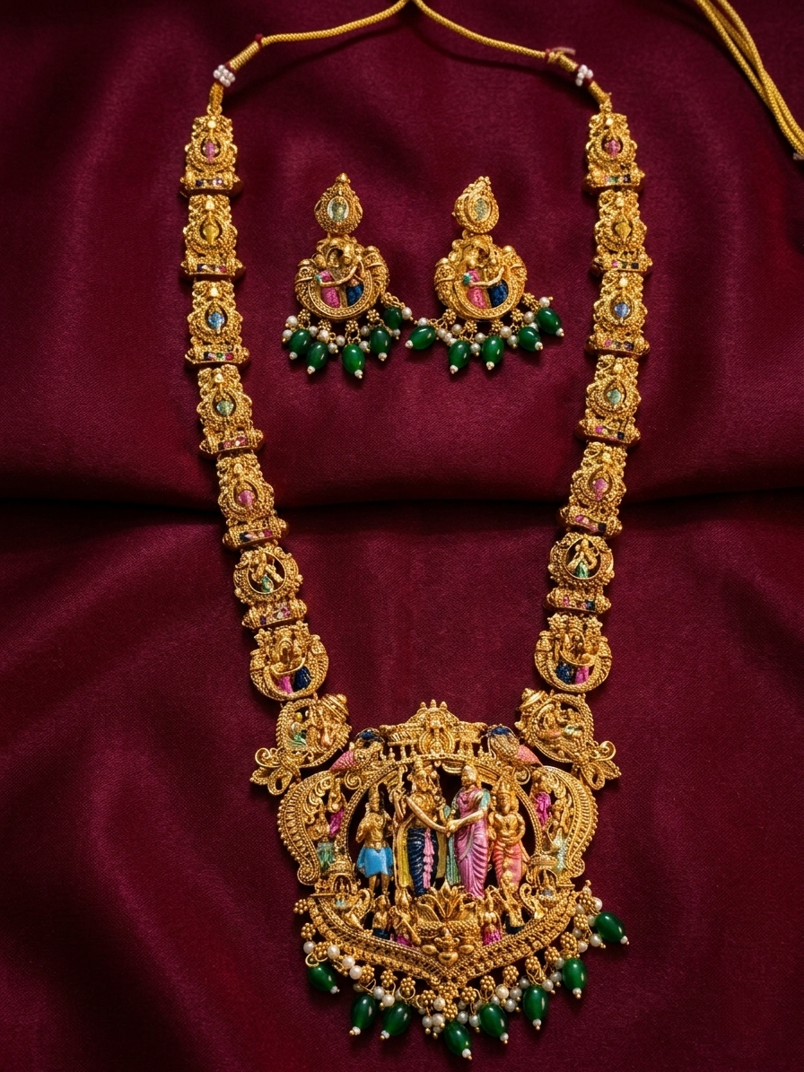 Sreenivasa Kalyana Long Necklace