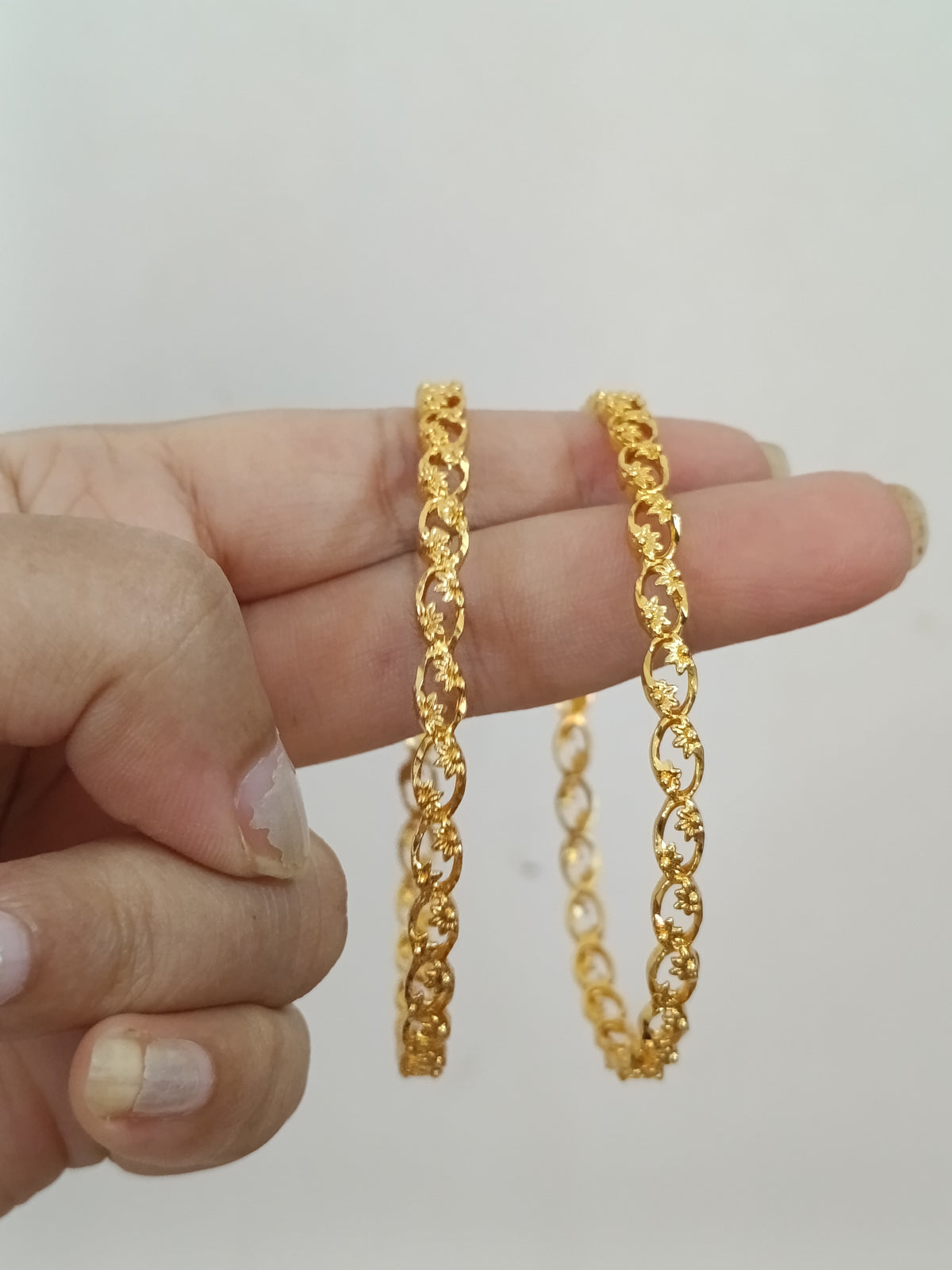 Micro Polish Bangle of 2 V8