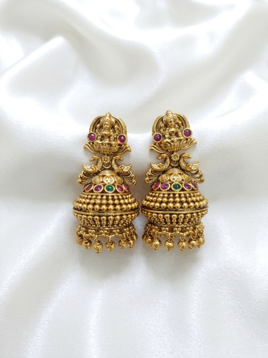 Lakshmi Jhumka Earring