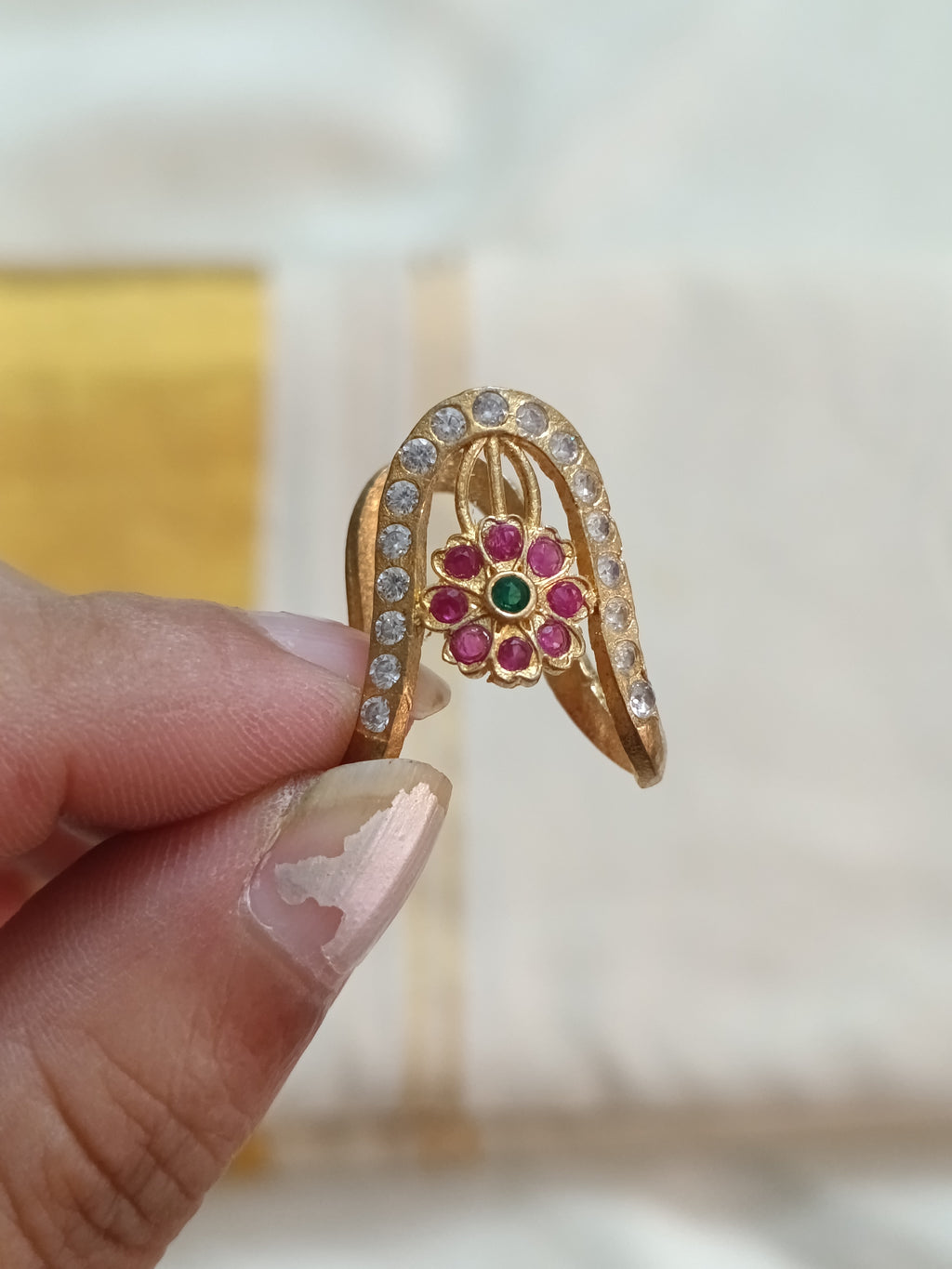 Panchaloha Vanki Finger Ring V02