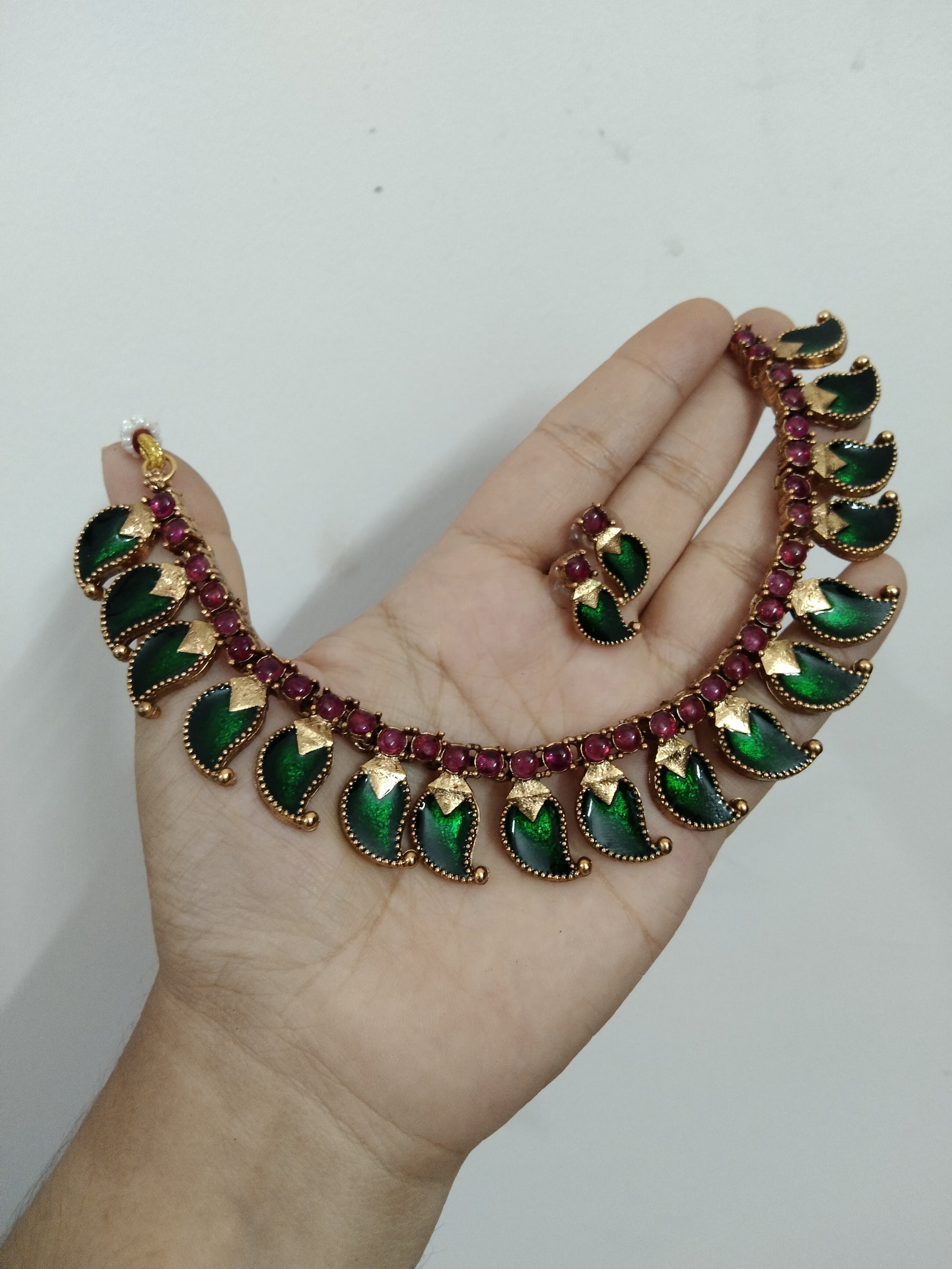Palakka Mango Necklace Set