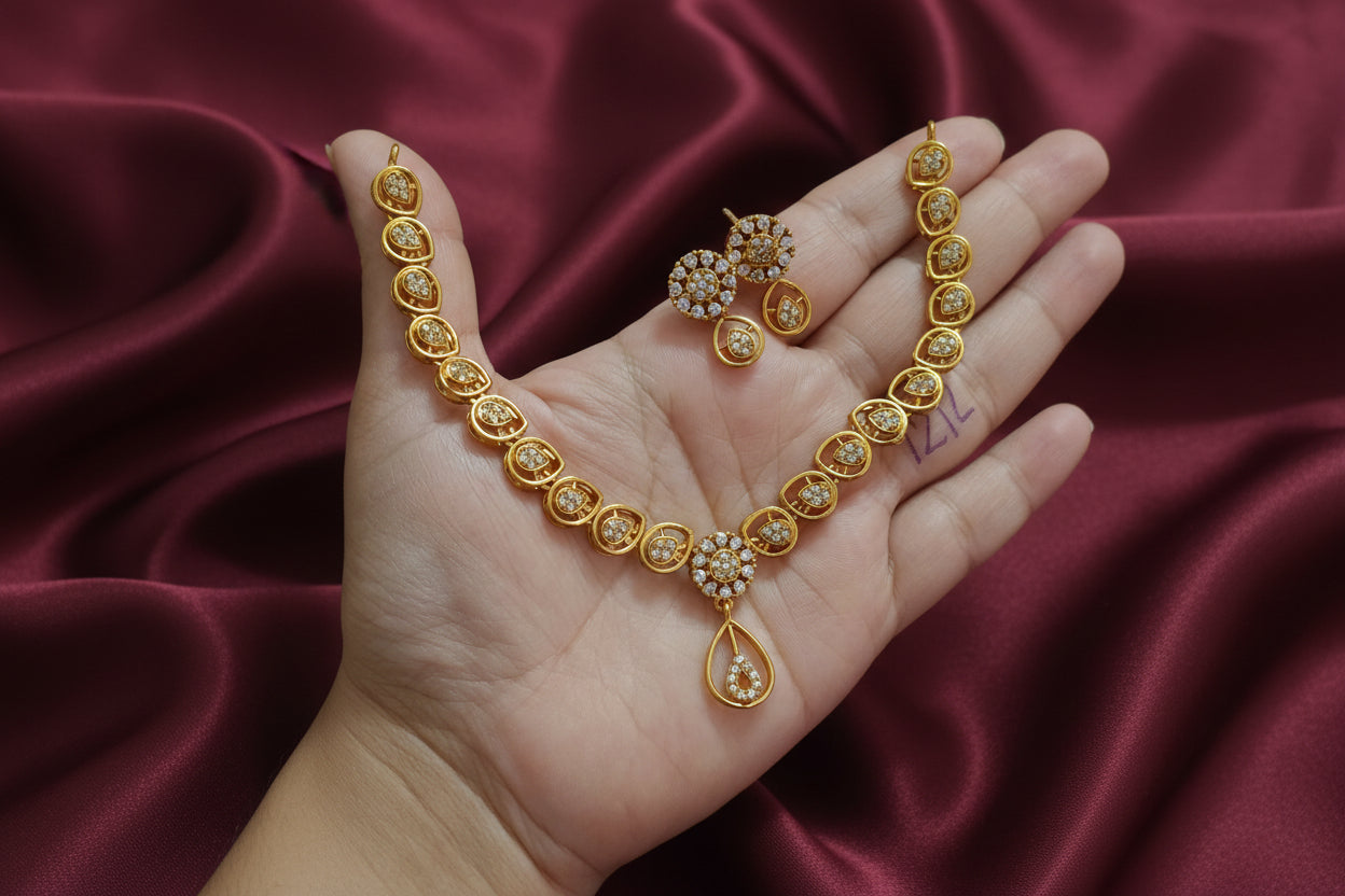 AD Stone Necklace V6/V52