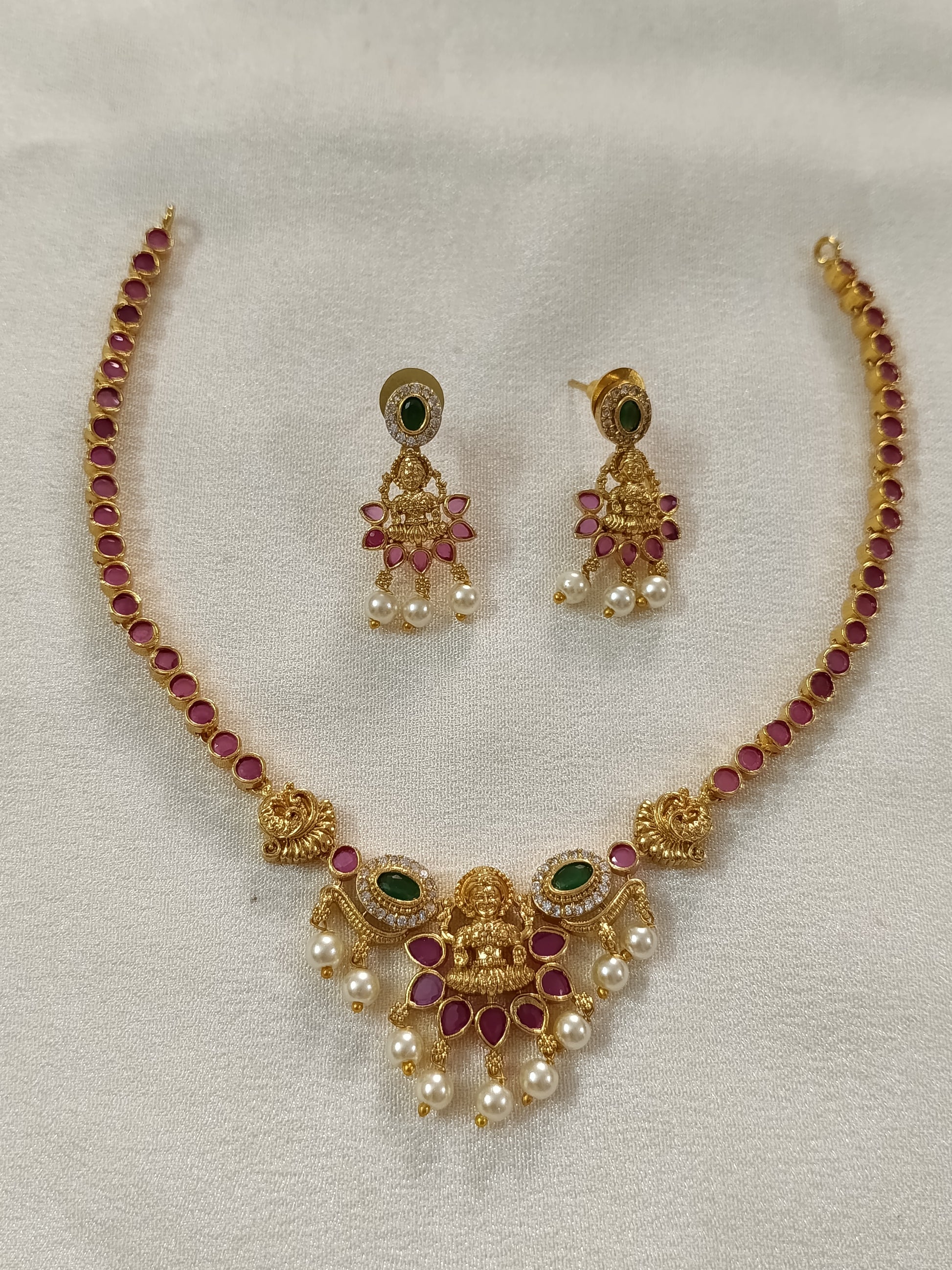 Lakshmi Necklace Set V5