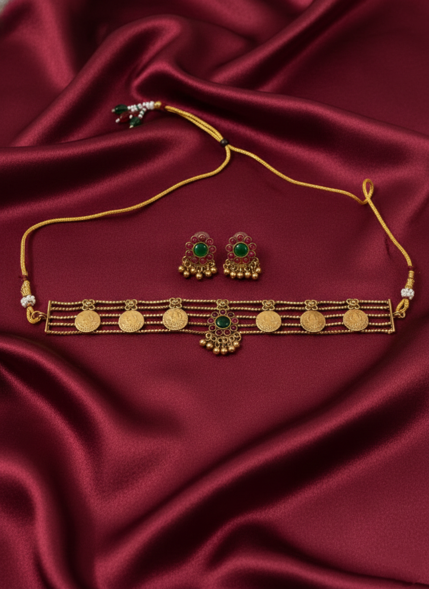 Palakka Coin Choker Set V1