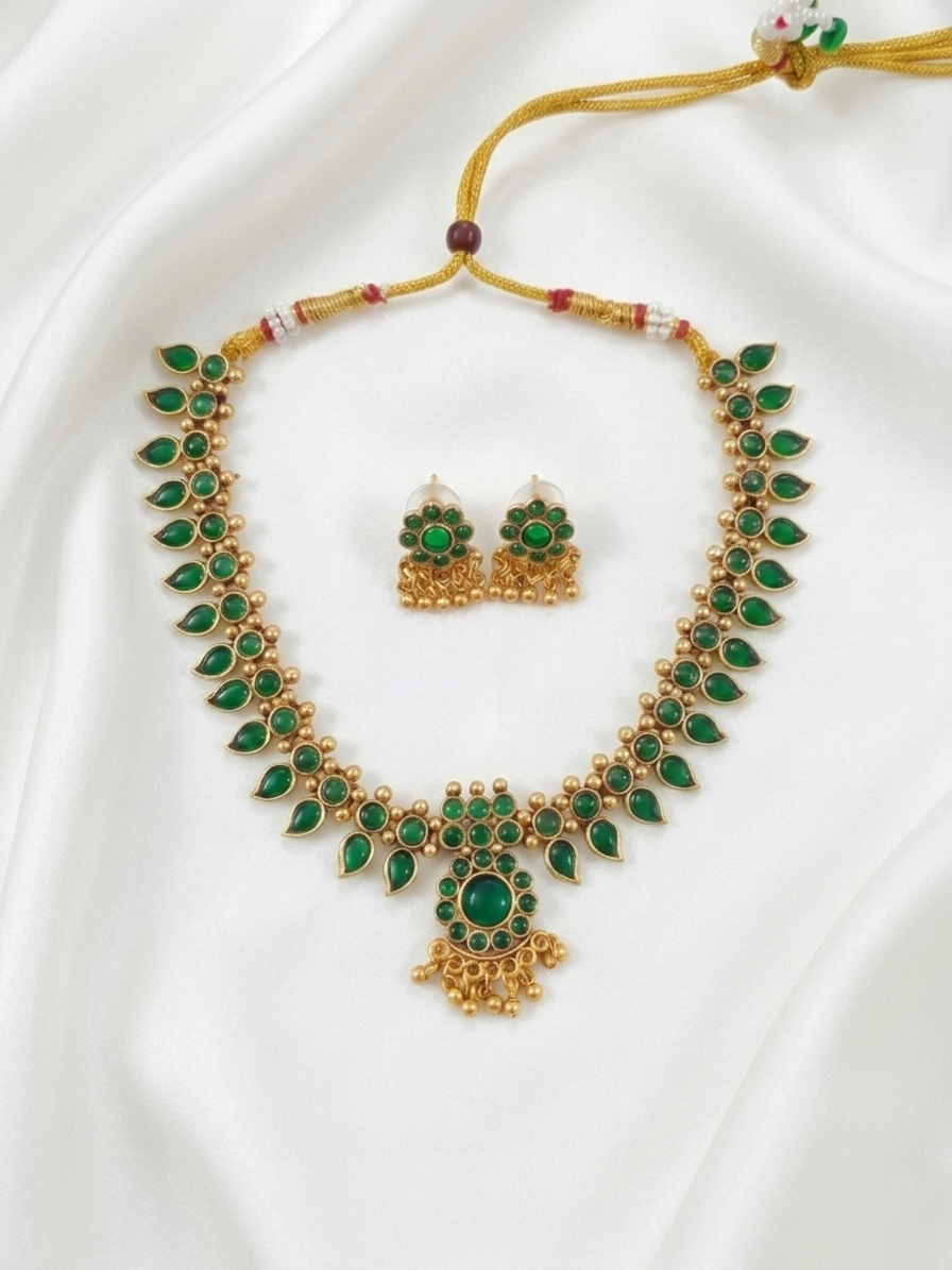 Mullamottu Necklace Set V3