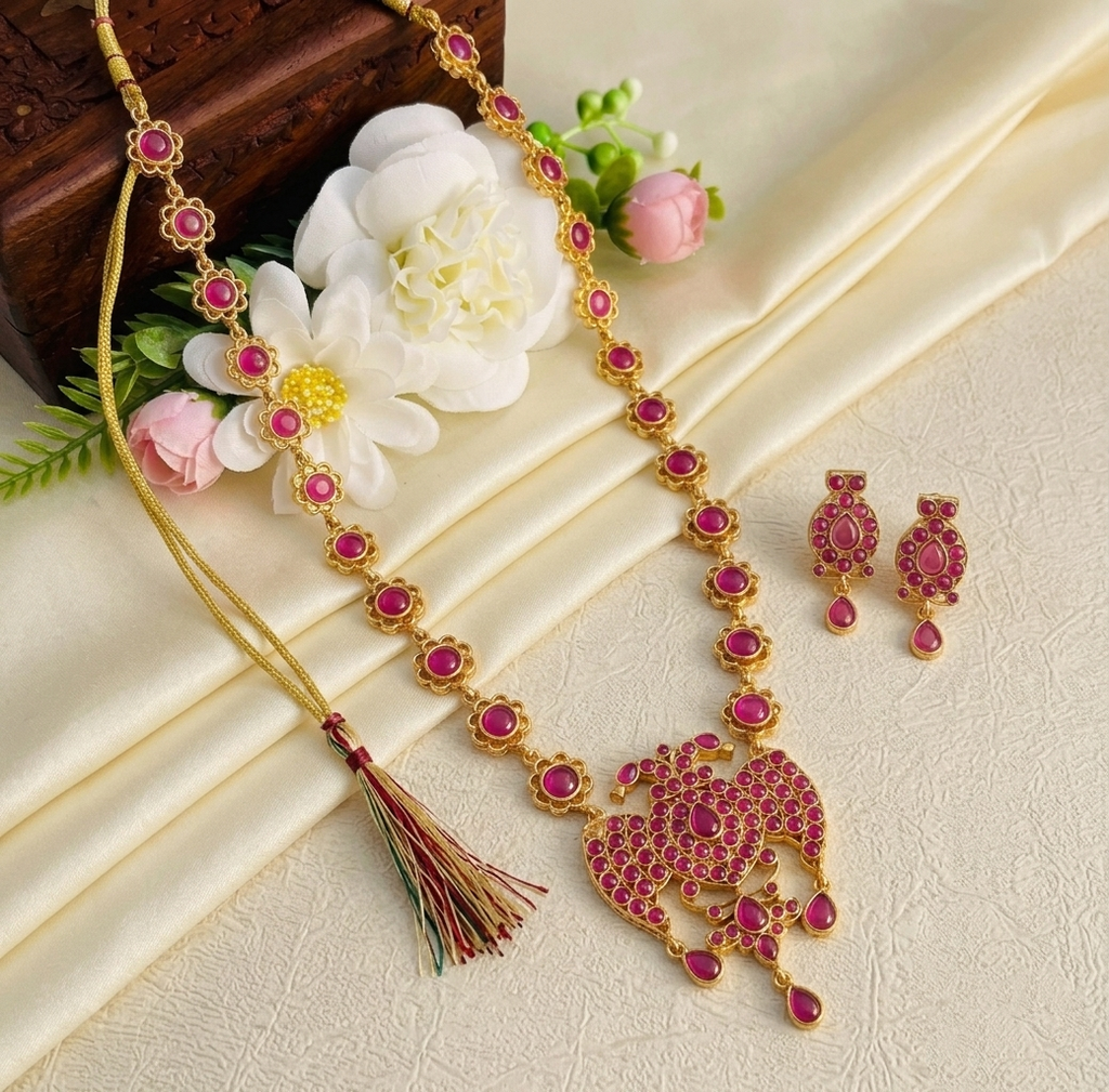 Garuda Long Necklace Set