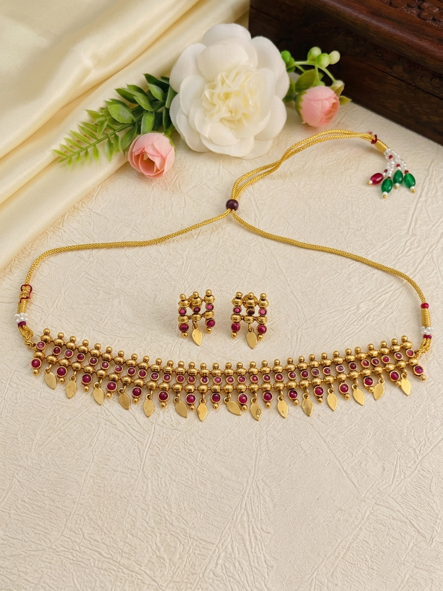Antique Elakathali Necklace Set V2.0