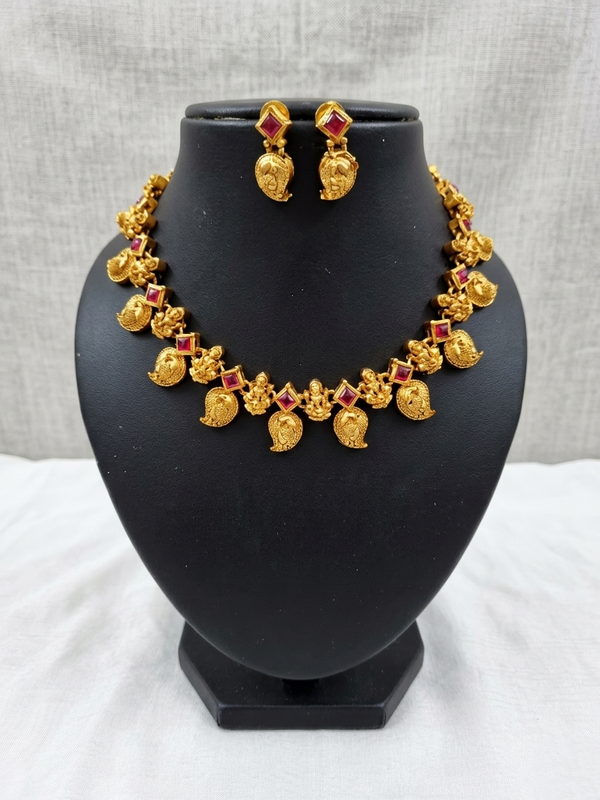 Lakshmi Mango Necklace Set