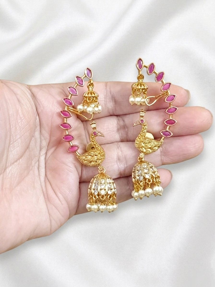 Peacock Bluetooth Jhumka V1