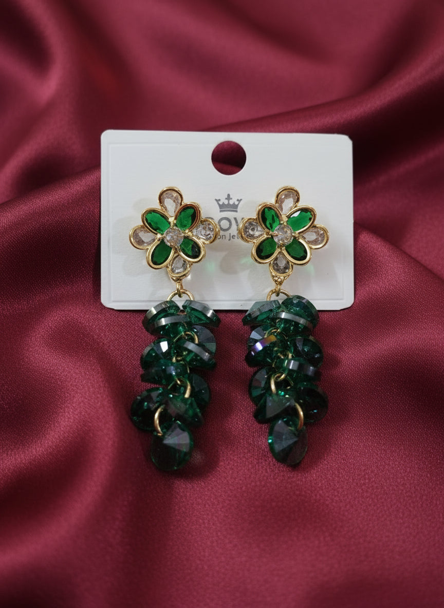 Petal Statement Drop Earring