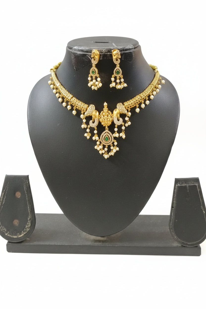 Elephant Hasli Necklace Set V188