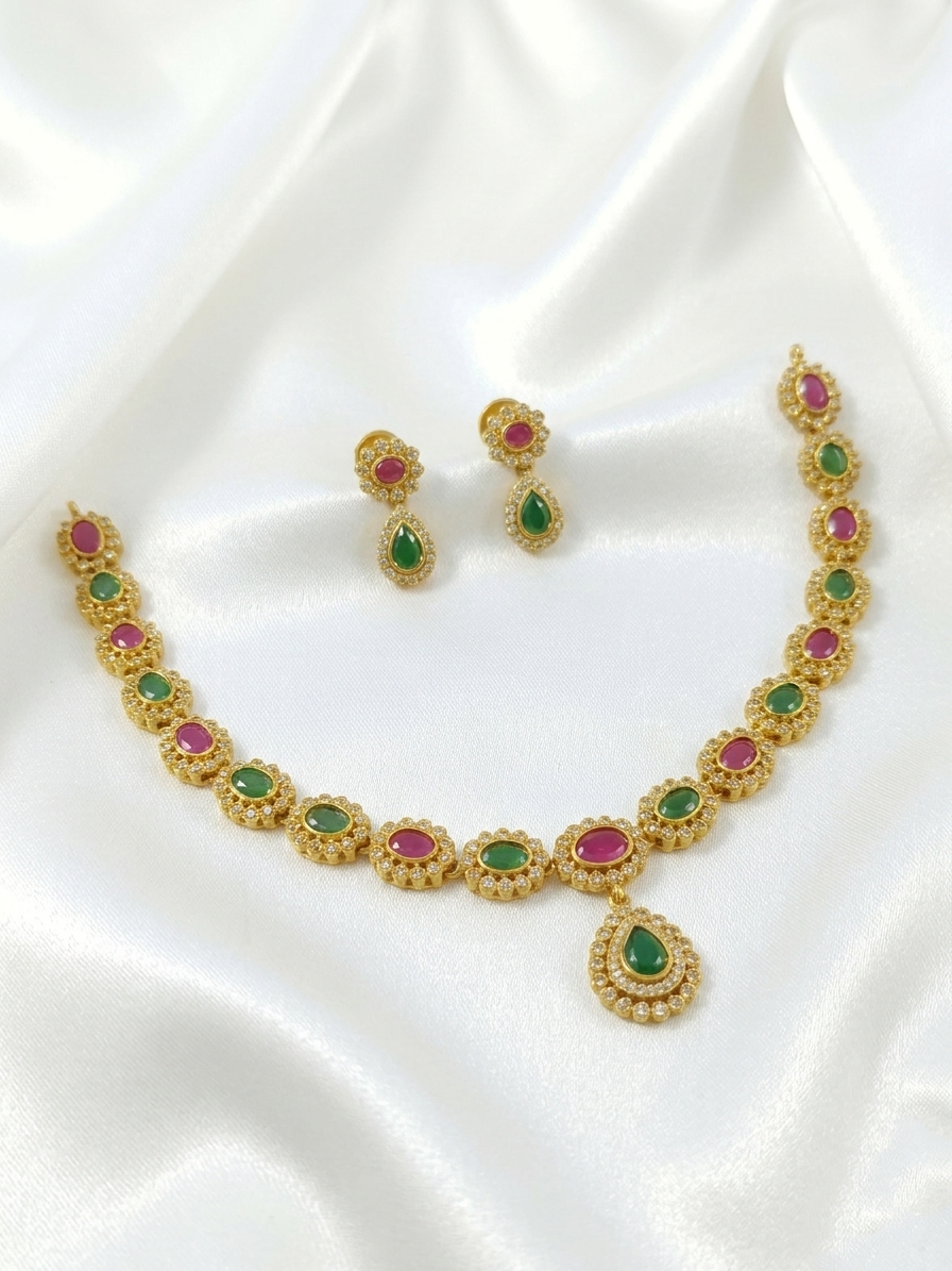 AD Necklace Set V116