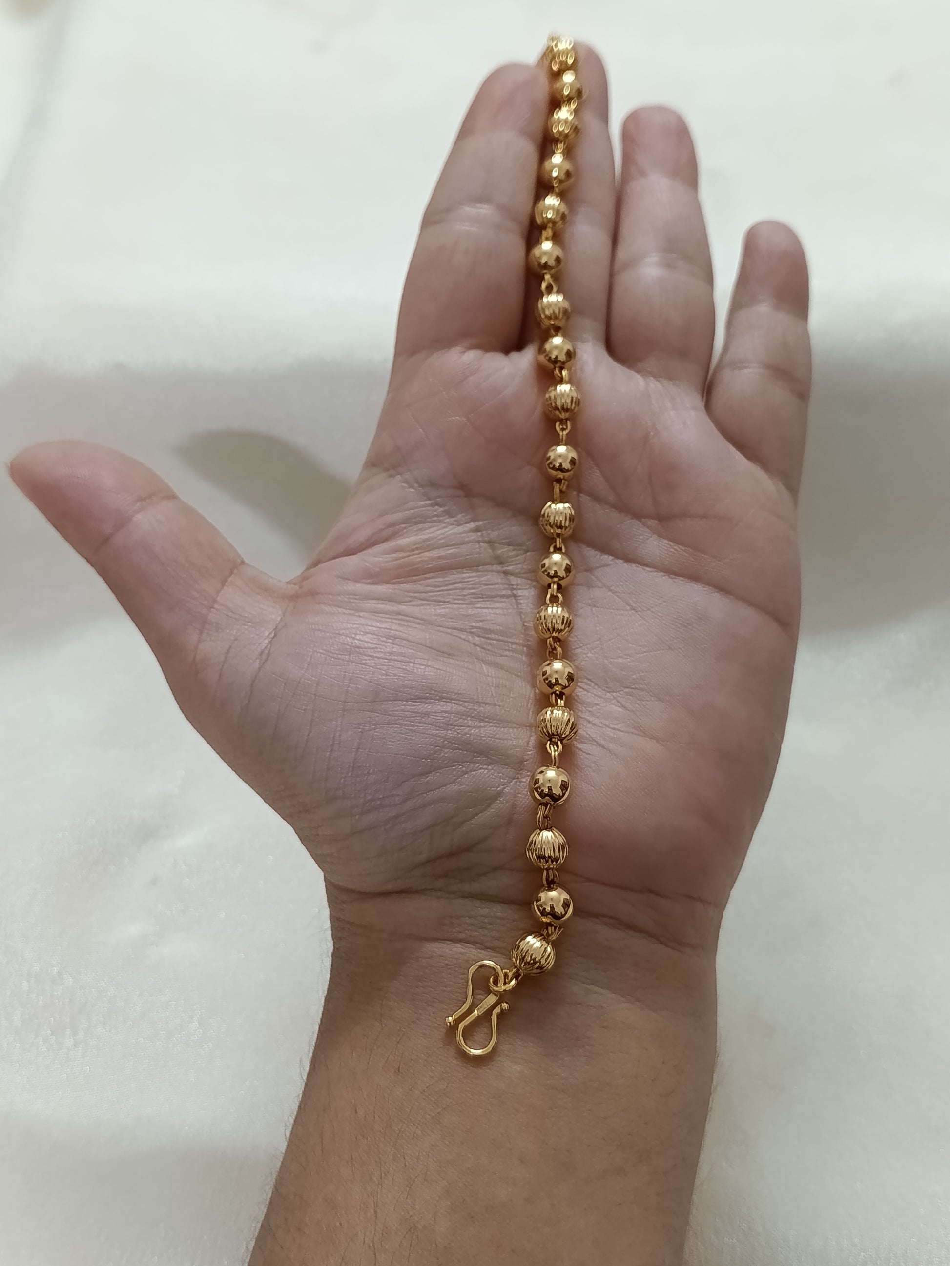 Micro polish Ball Bracelet