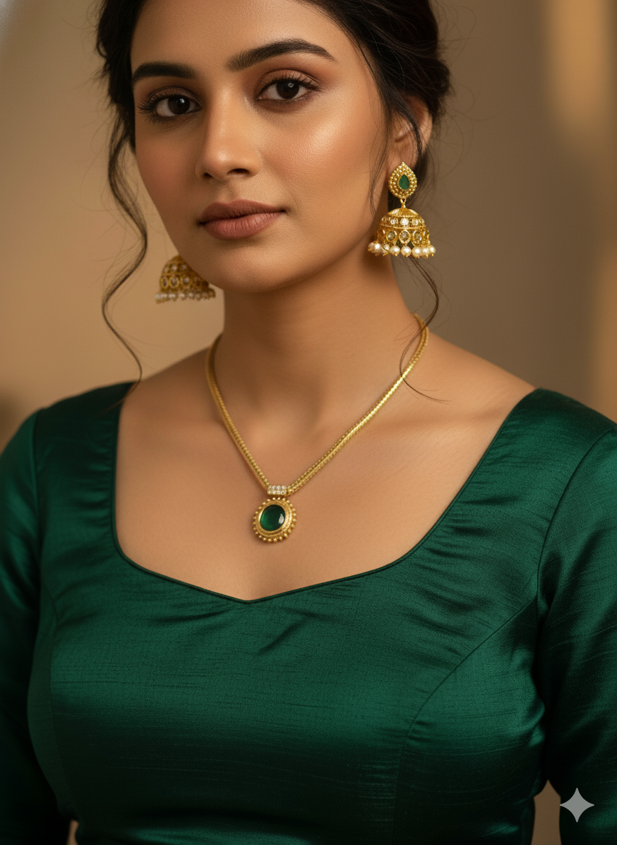 Round Palakka Necklace set V2